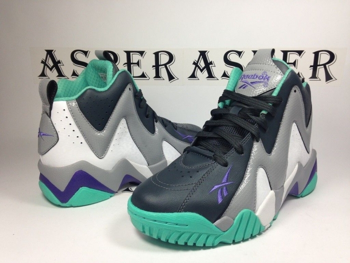 Reebok Kamikaze Ii Gs Turquoise Grey Purple 04