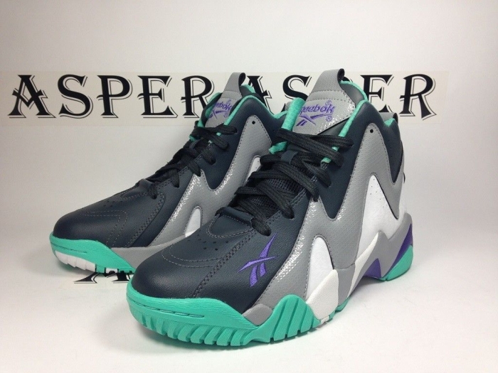 Reebok Kamikaze Ii Gs Turquoise Grey Purple 11