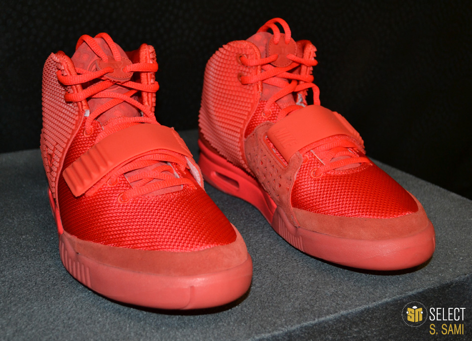 Sn Select Red Nike Air Yeezy 2 2