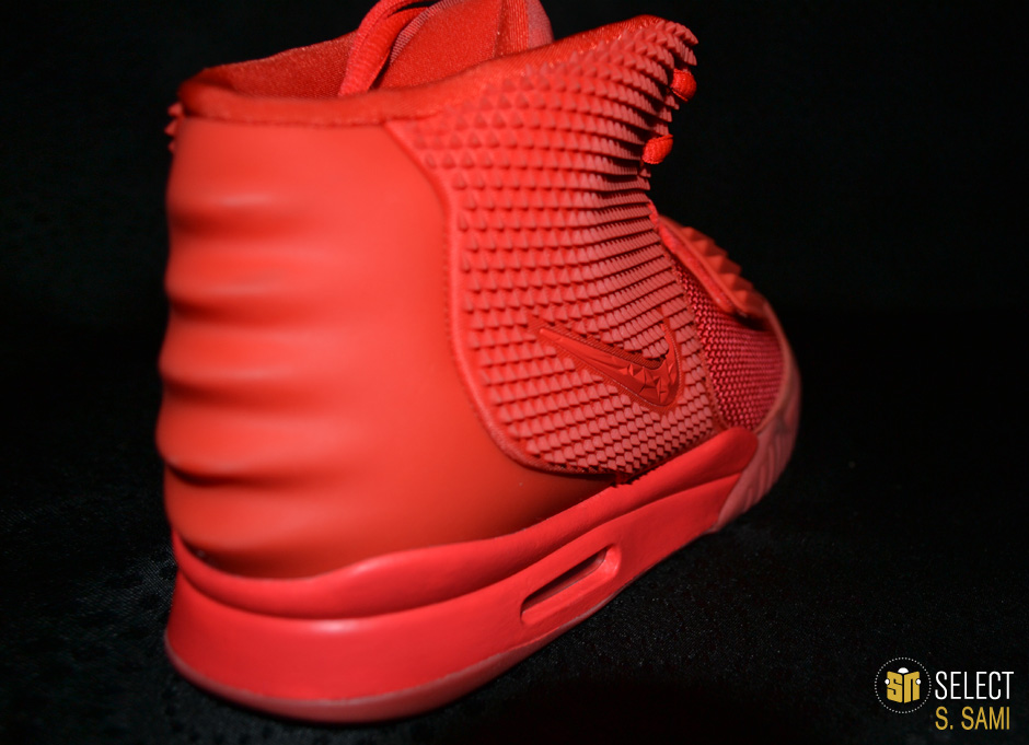 sn select red nike air yeezy 2 20