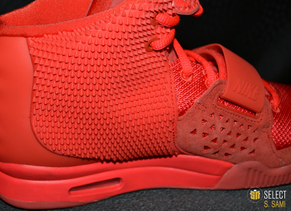 Sn Select Red Nike Air Yeezy 2 35