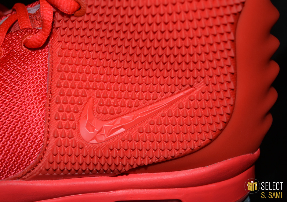 Sn Select Red Nike Air Yeezy 2 37