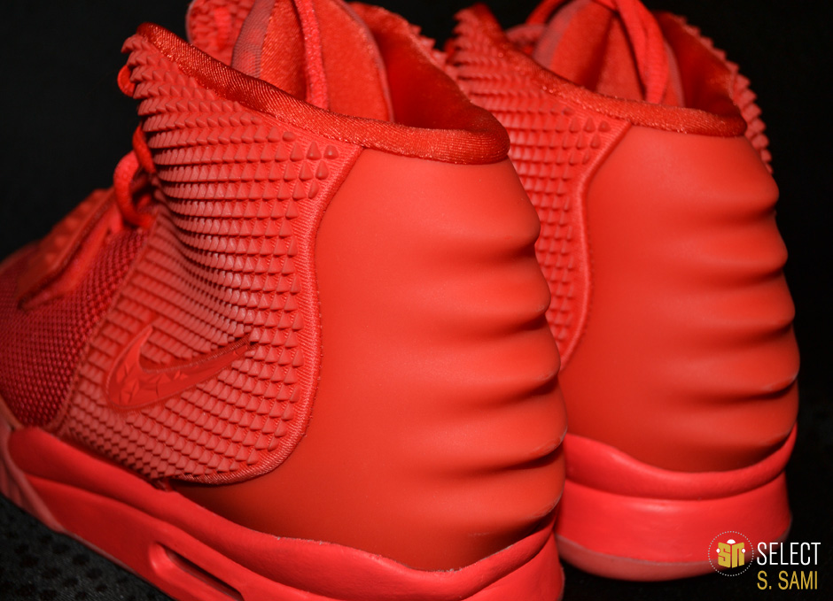 Sn Select Red Nike Air Yeezy 2 41