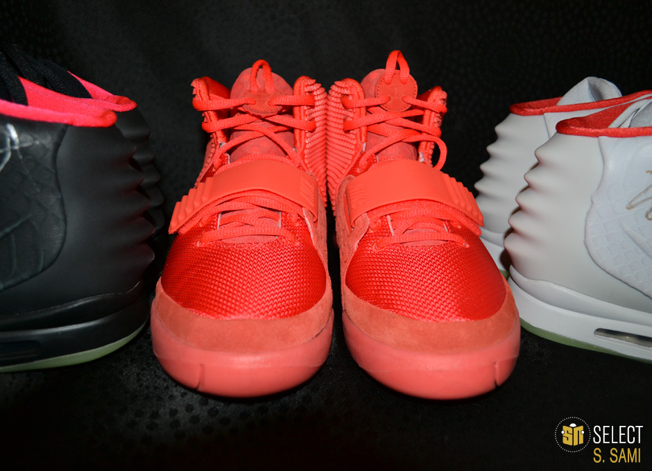 Sn Select Red Nike Air Yeezy 2 48