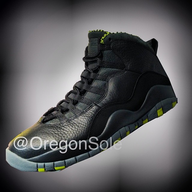 Venom Green Air Jordan 10 01