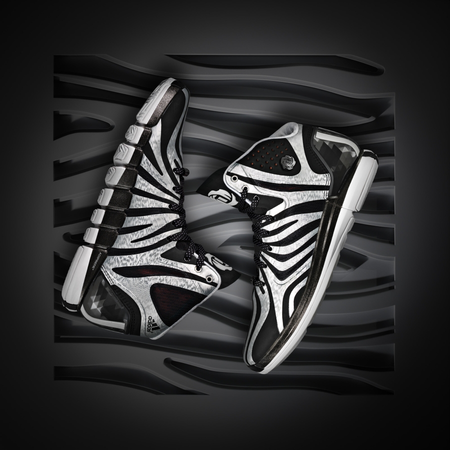 derrick rose zebra shoes