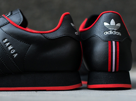 adidas Originals Samoa – Black – Poppy