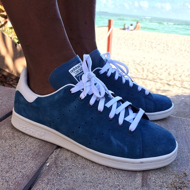 Adidas Originals Stan Smith Navy Suede 01