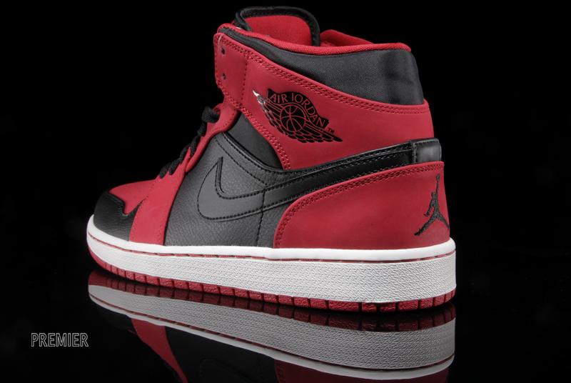 Air Jordan 1 Mid Gym Red Black Available 03