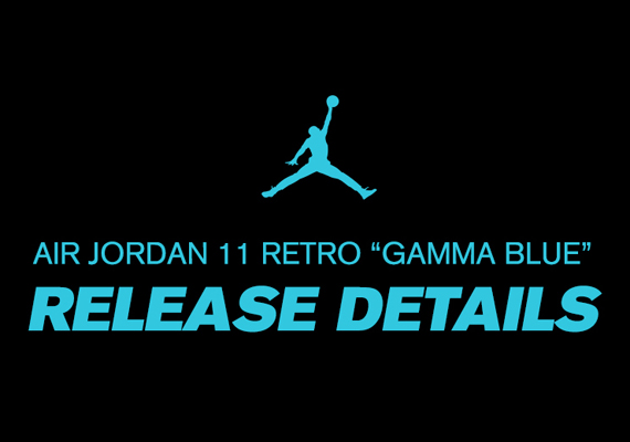 Air Jordan 11 “Gamma Blue” – Foot Locker Release Details