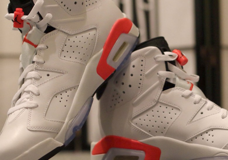 Air Jordan 6 Retro – White – Infrared