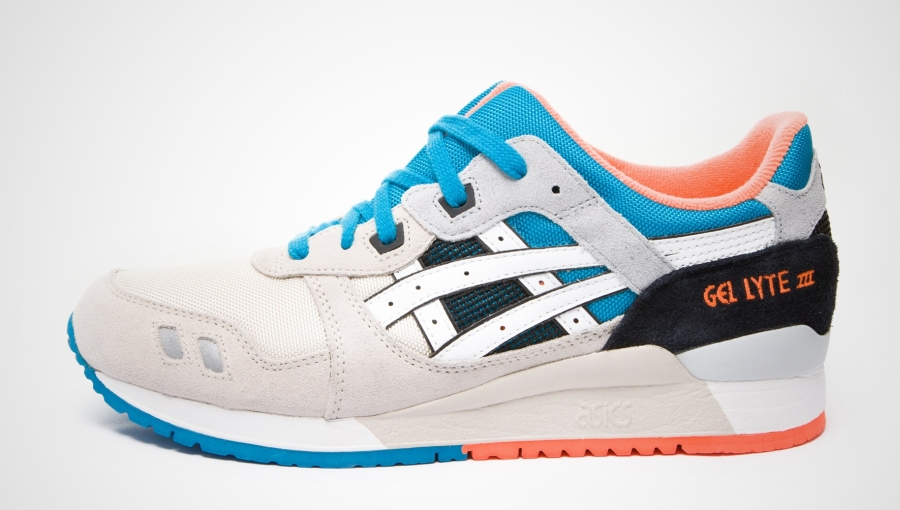 Asics Gel Lyte III Grey Blue Black Pink SneakerNews