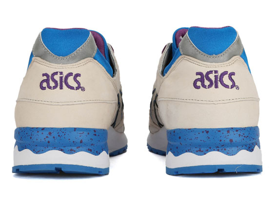 Asics Gel Lyte V Beige Blue Maroon 4