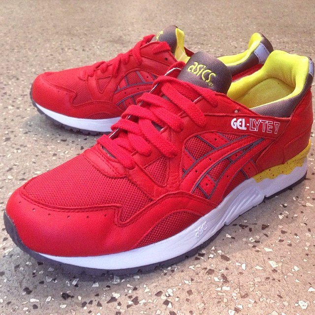 Asics Gel Lyte V Fiery Red 01