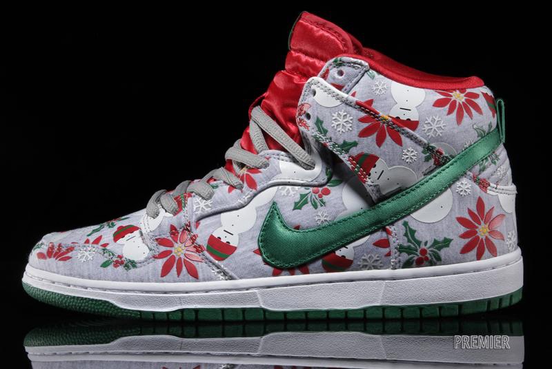 Cncpts Nike Sb Dunk High Christmas Sweater 02