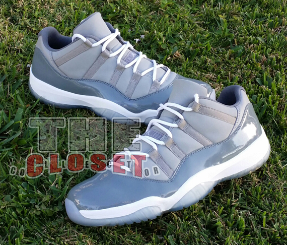 Cool Grey Jordan 11 Low Pe 13