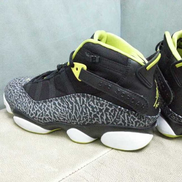 Jordan 6 Rings Elephant Black Volt 05