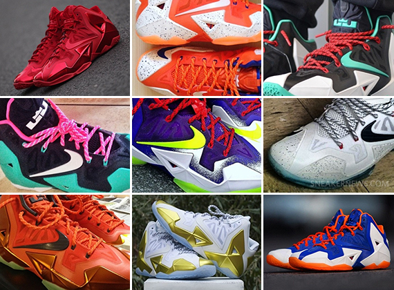 Spotlight on NIKEiD LeBron 11 Creations