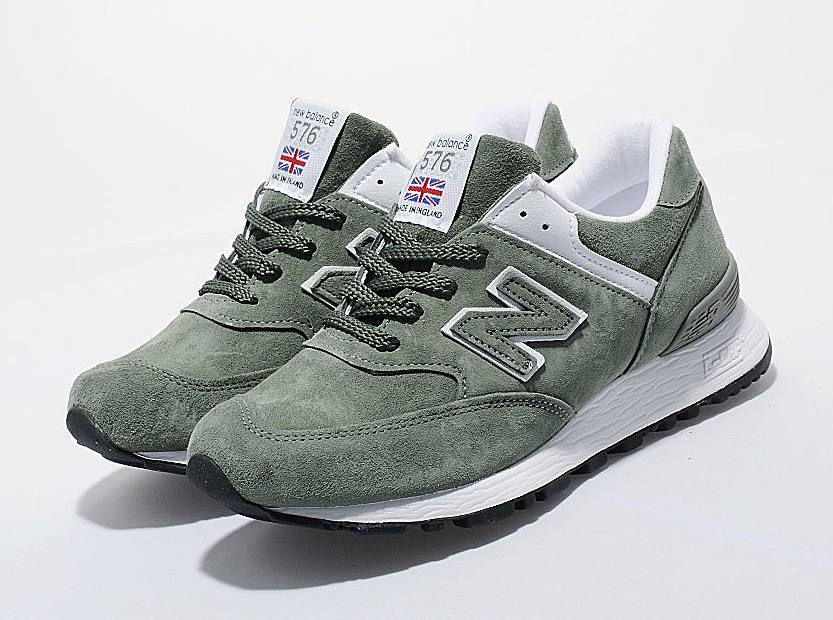 New Balance 576 Wmns Green White 01