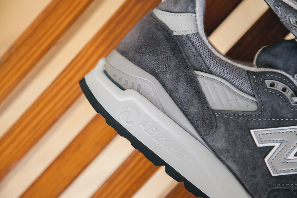 New Balance 998 Charcoal White 05