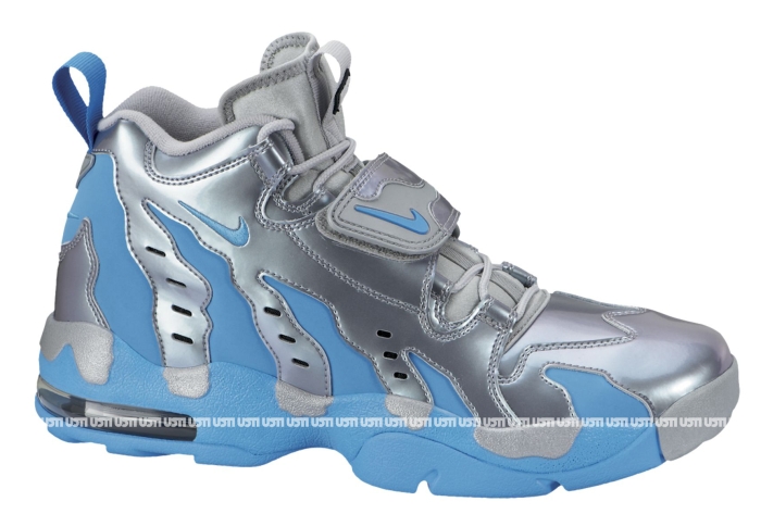 Nike Air Dt Max 96 Metallic Silver Vivid Blue 01