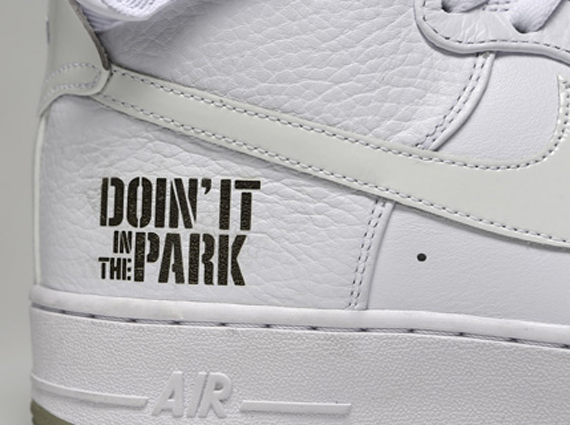 nike air force 1 high doin it in the park