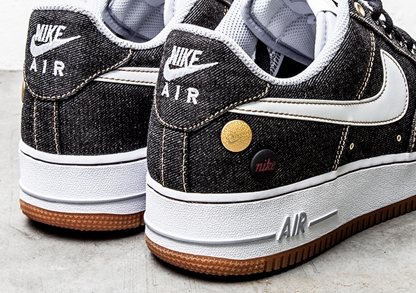 Nike Air Force 1 Low Black Denim 02