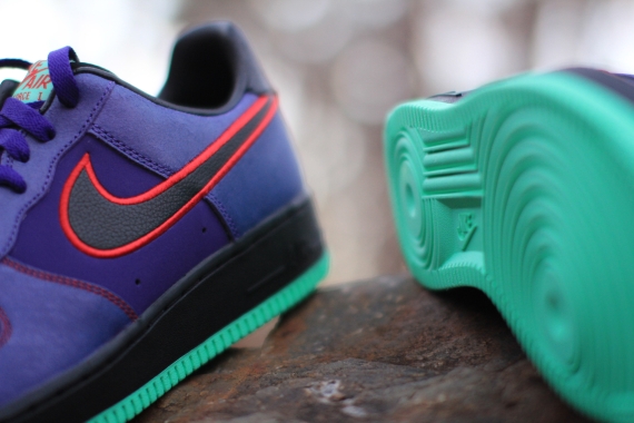 Nike Air Force 1 Low Court Purple Black University Red Release Date 05