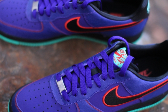 Nike Air Force 1 Low Court Purple Black University Red Release Date 06