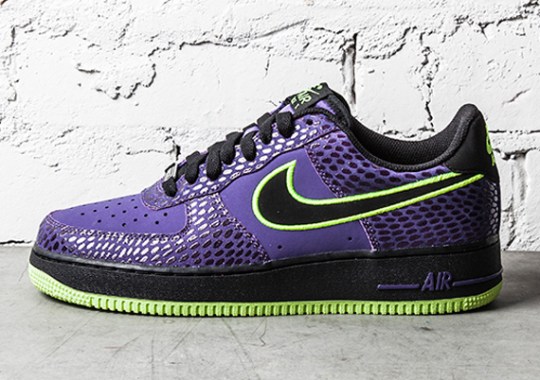 Nike Air Force 1 Low – Court Purple – Volt