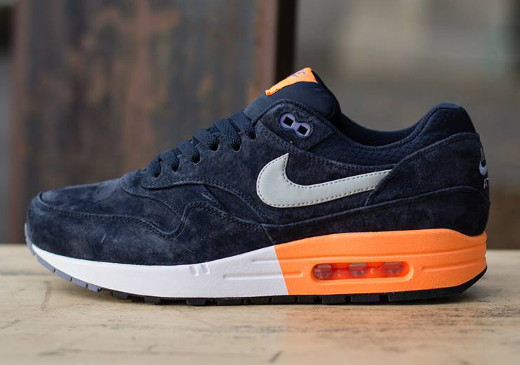 Nike Air Max 1 Prm Dark Obsidian Atomic Orange 1