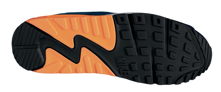 Nike Air Max 90 Dark Obsidian Grey Orange 02