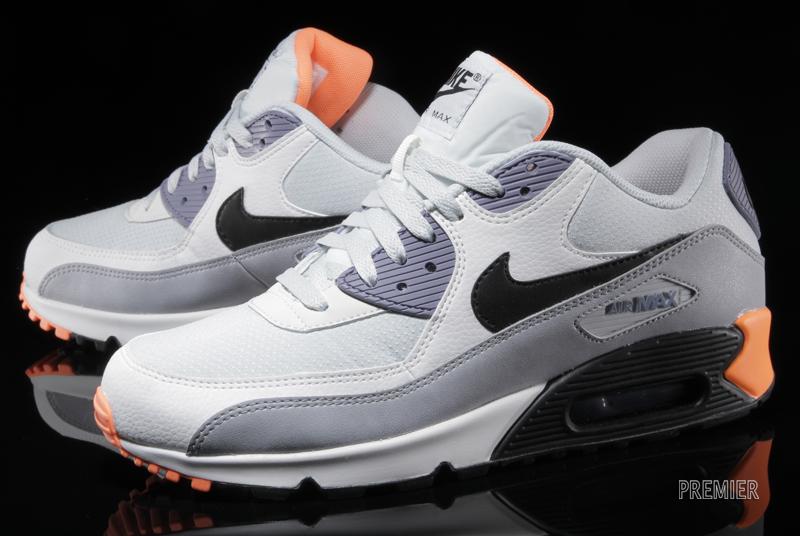 Nike Air Max 90 Essential Grey Purple Orange 03
