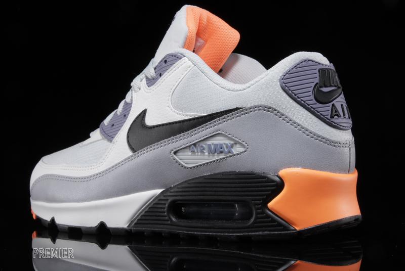 Nike Air Max 90 Essential Grey Purple Orange 04