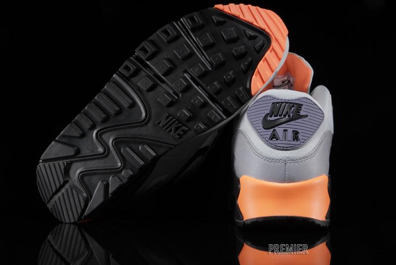 Nike Air Max 90 Essential Grey Purple Orange 06