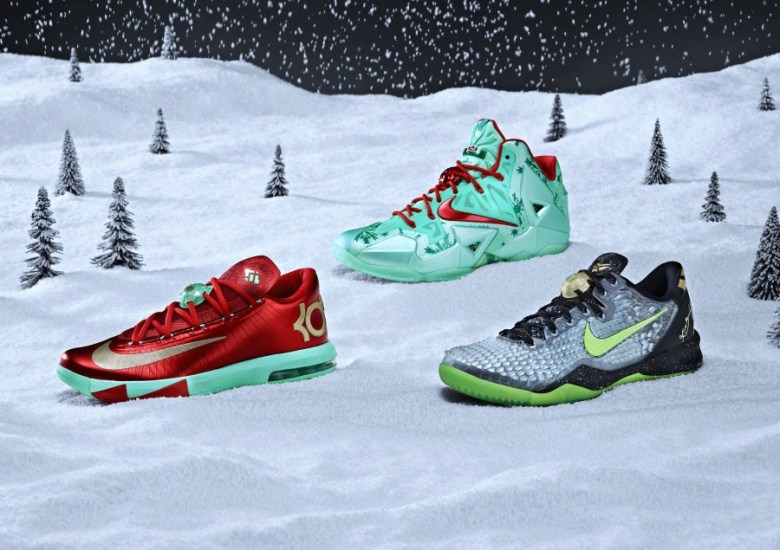 terrace Compatible with defense Nike Basketball 2013 "Christmas Pack" - SneakerNews.com