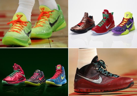 Nike neon Basketball Signatures of Christmas Past