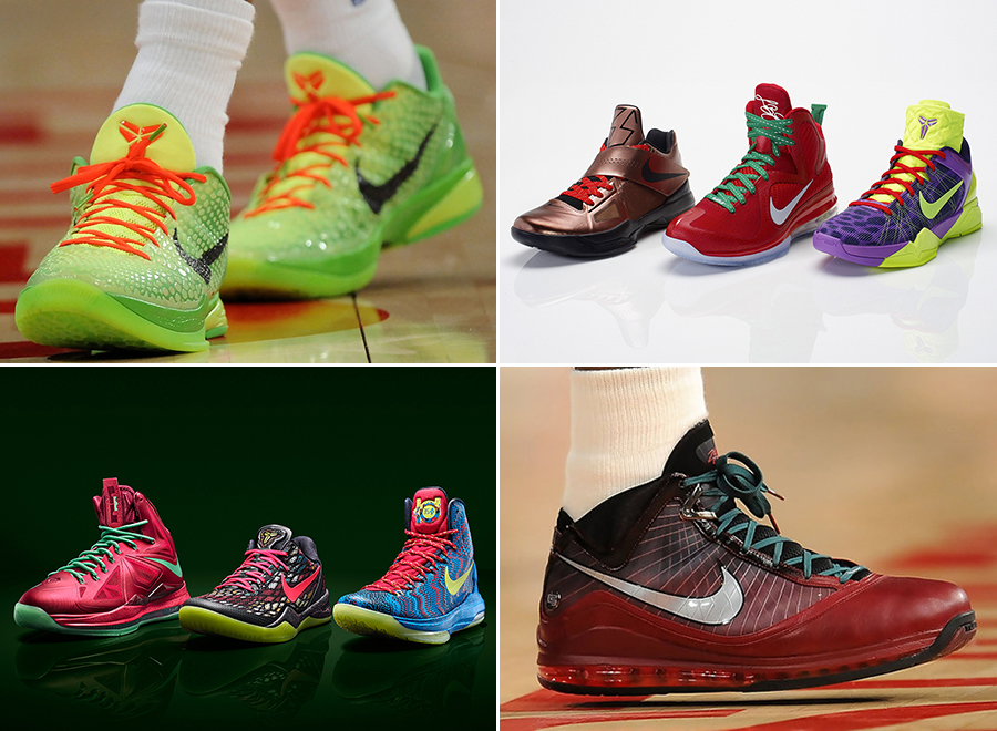 Nike Basketball Christmas Shoes1