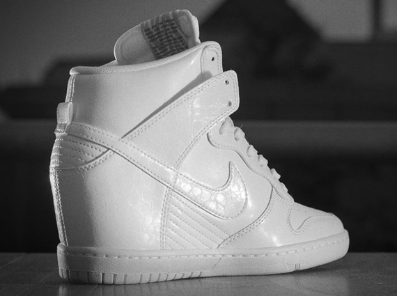 nike sky hi wedge sneakers