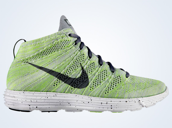 nike flyknit chukka green