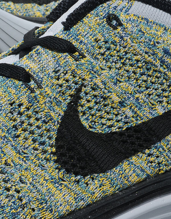 Nike Flyknit Lunar 1 Green Blue Black 03