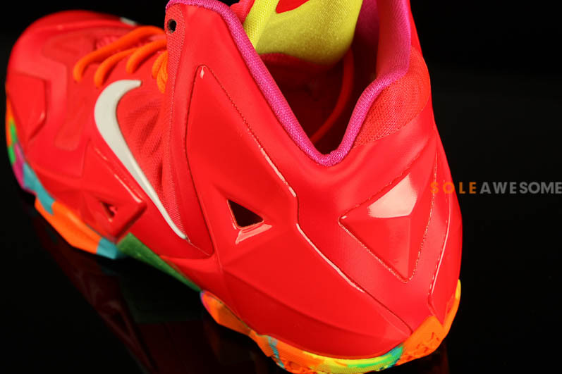 Nike Lebron 11 Gs Red Multi Color 2