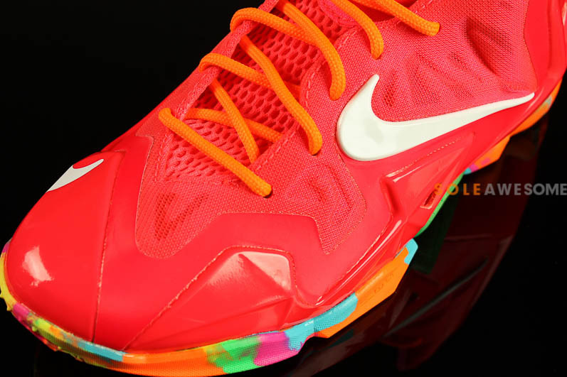 Nike Lebron 11 Gs Red Multi Color 5