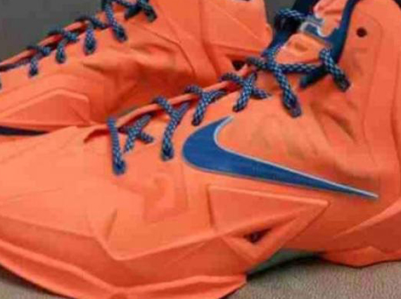 Nike LeBron 11 – Orange – Blue