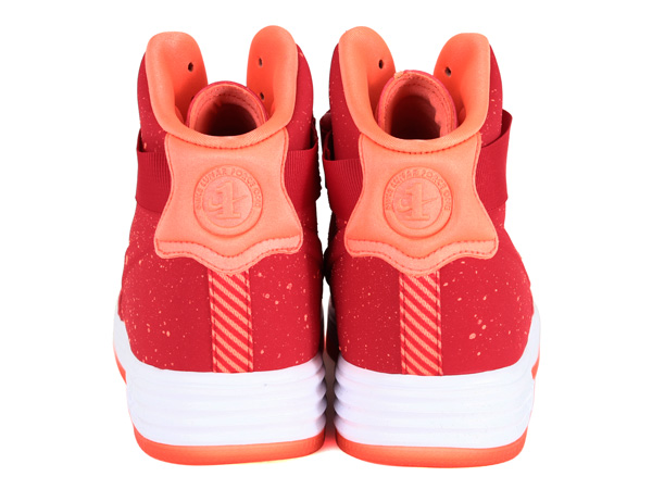Nike Lunar Force 1 High Speckle University Red Orange 05