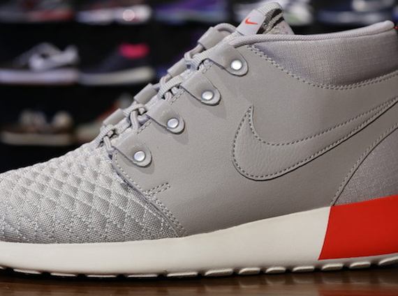 Nike Roshe Run SneakerBoot “Light Iron Ore”