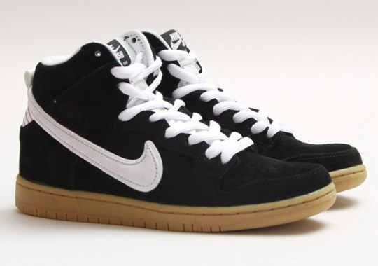 Nike SB Dunk High – Black – White – Gum Light Brown | Release Date