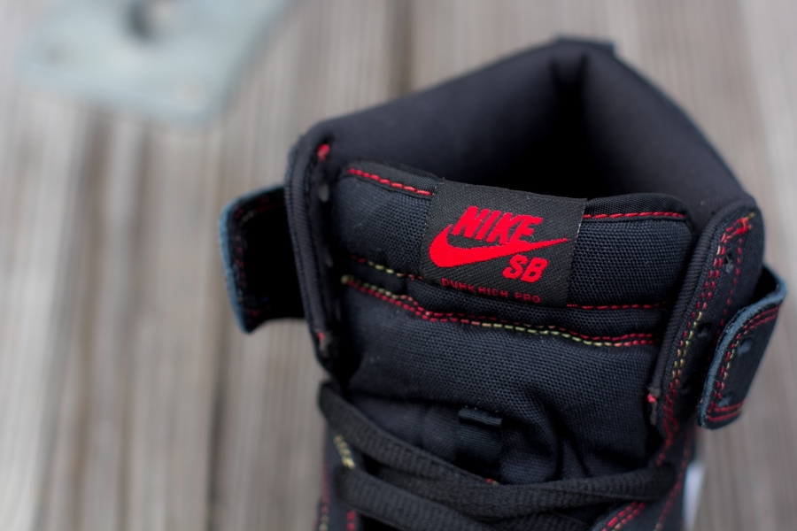 Nike Sb Dunk High Black Gradient Contrast Stitching 02