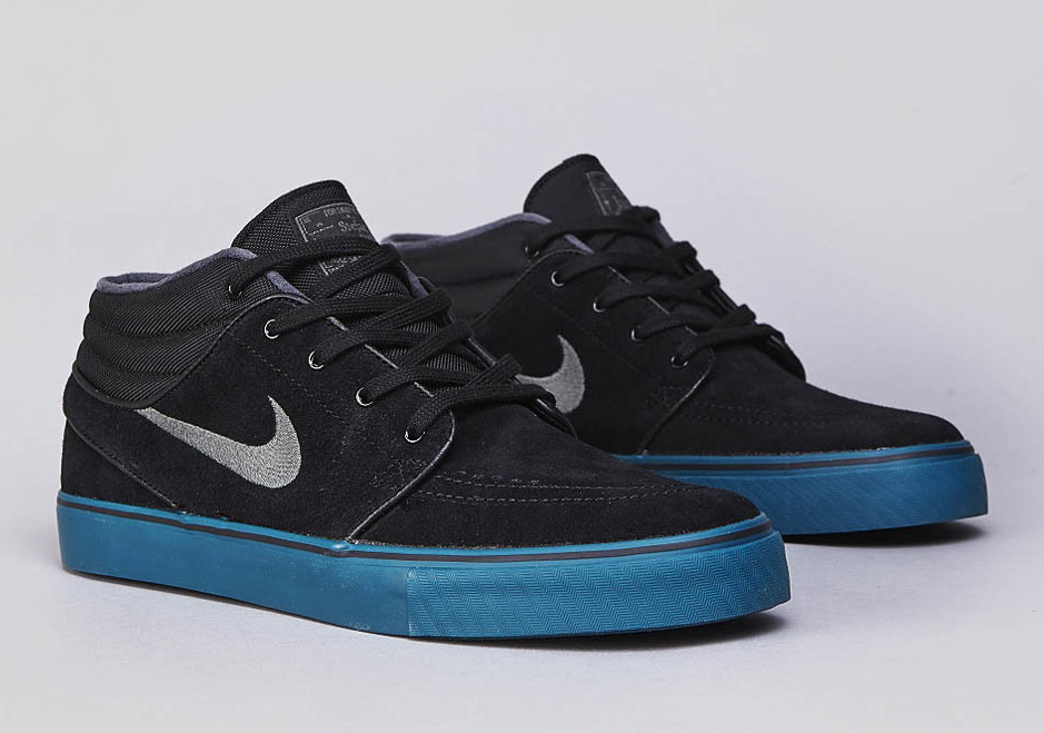 Nike Sb Stefan Janoski Mid Black Grey Factor 02