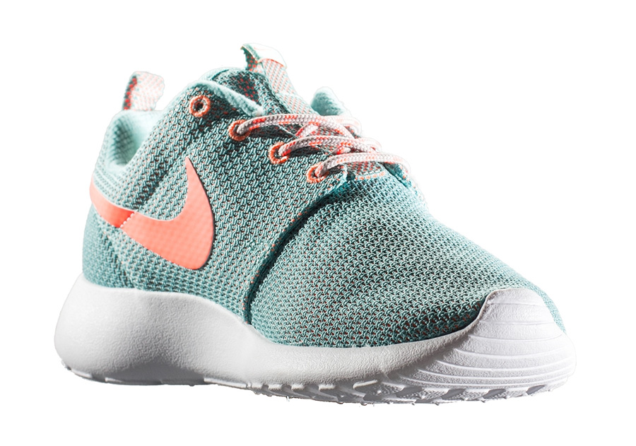 Nike Wmns Roshe Run Diffused Jade Orange 03